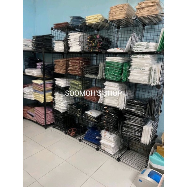 《32ซม.ตะแกรงเหล็ก》ตะแกรงสต็อคของ / ตัวล็อคตะแกรง ชั้นวางของ DIY ทำคอก ทำชั้นสต็อคของ ตะแกรงหนัก 0.45 กก. - รูปที่ 4