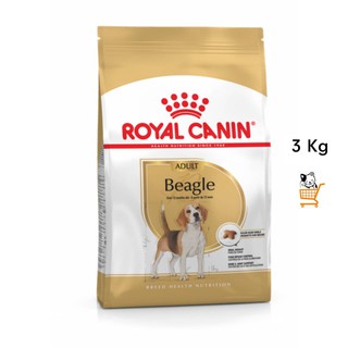 Royal Canin Dog Beagle Adult 3 Kg อาหารสุนัขโต พันธุ์ บีเกิ้ล บีเกิล อาหารสุนัข