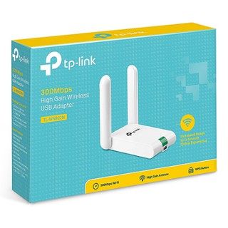 TP-LINK (ยูเอสบีไวไฟ) WIRELESS ADAPTER USB TL-WN822N N300 HIGH GAIN - ประกันตลอดการใช้งาน