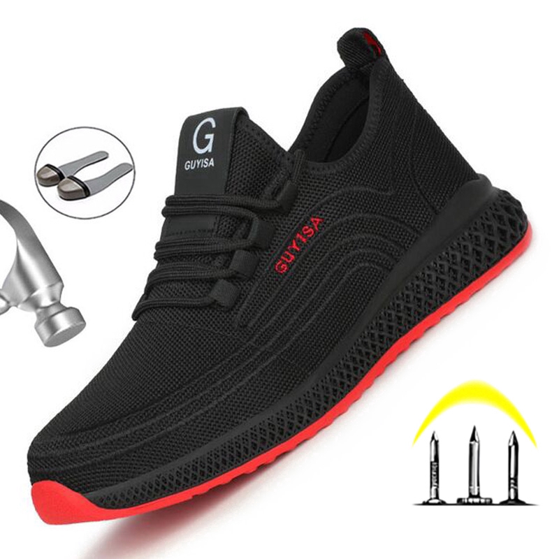👣Safety Shoes รองเท้าผู้ชาย รองเท้าเซฟตี้ สำหรับสวมใส่ทำงาน