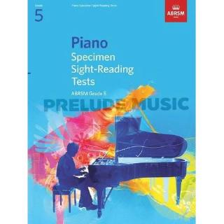 (โค้ดINCSM2Lลด70฿) ABRSM Piano Specimen Sight Reading Tests: From 2009 Grade 5 (9781860969096)