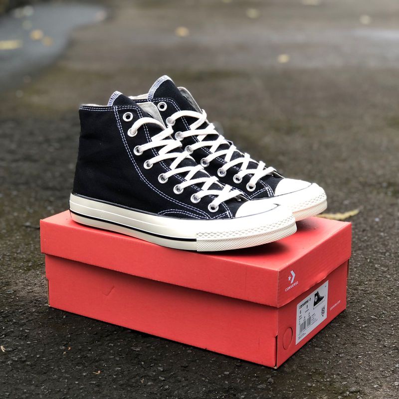 Converse 70S HI BLACK EGREAT รองเท้าผู้หญิง