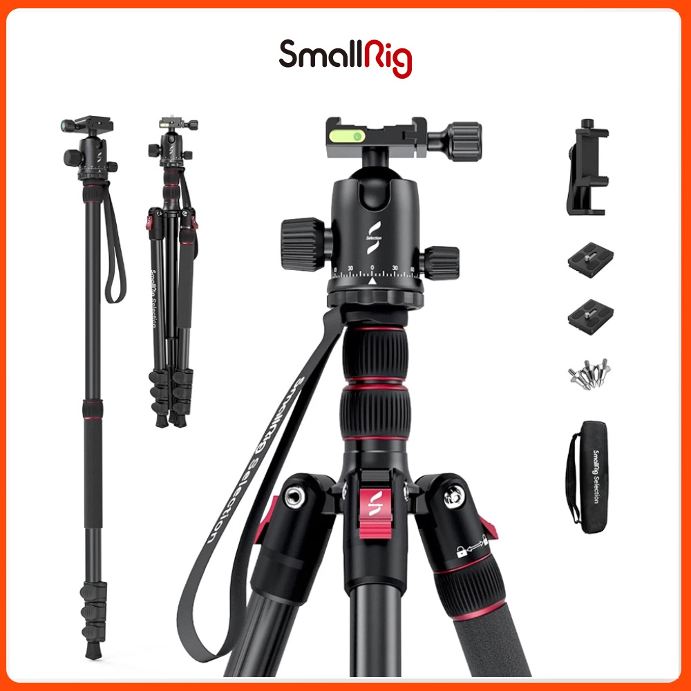 Smallrig 2m ขาตั้งกล้องอลูมิเนียม น้ําหนักเบา 78 นิ้ว สําหรับกล้อง DSLR พับได้ พ