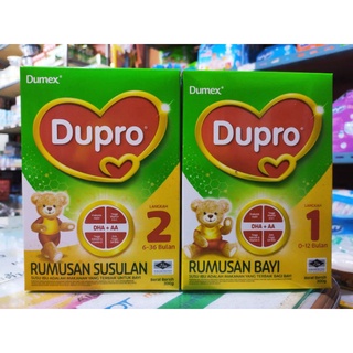 🍼👶Dumex Dupro 🍼สูตร 1-2 น้ำหนัก 300  กรัม