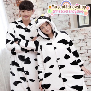 [มี COD] ชุดนอนมาสคอต วัว (cow)