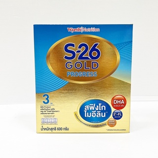 S-26 Gold Progress นมผง เอส-26 โกลด์ โปรเกรส ขนาด 600 กรัม