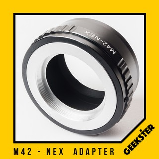 เมาท์แปลง M42-NEX ( M42 - SONY E / FE Adapter / M 42 โซนี่ Lens Adapter )