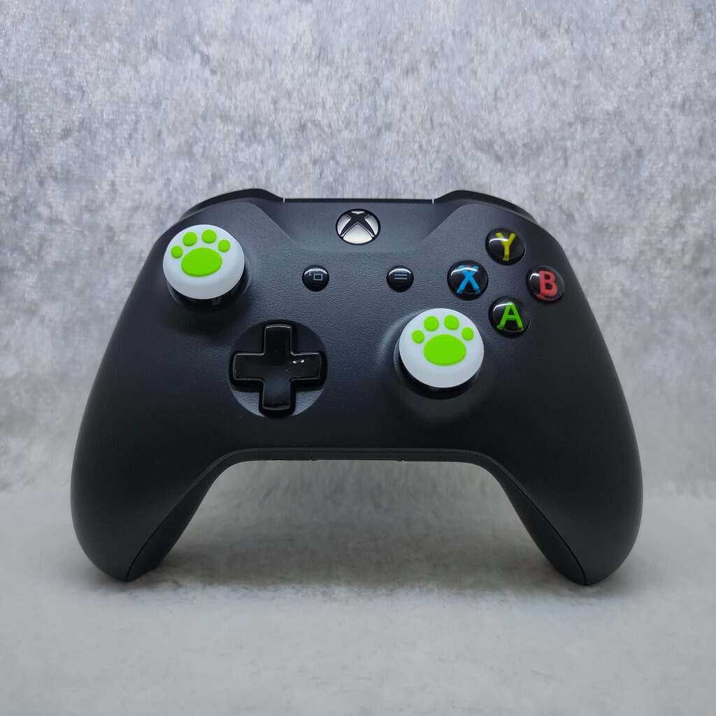 (1อัน) ซิลิโคนอนาล็อกเท้าแมว PS3 PS4 PS5 Xbox360 XboxOne XboxSeries Joy-Pro
