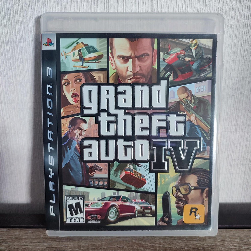 {ENGLISH} PS3 มือ 2 Grand Theft Auto IV PS3 GTA 4 PS3 แผ่นสภาพดี gta playstation naruto god of war plat station ps 3