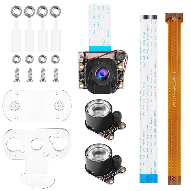 กล้องเว็บแคมอัตโนมัติ Ir Camera Ule 5Mp Ov5647 สําหรับ Raspberry Pi 4B ...