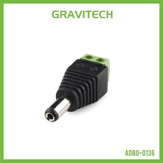 [Gravitechthai]2.1mm Power Jack Breakout Adapter - Male