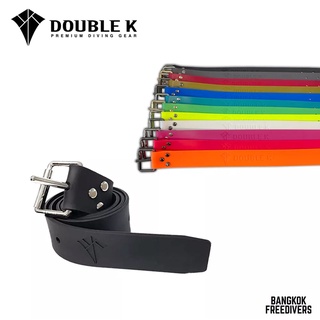 Double K l Silicone Belt เข็มขัดดำน้ำ silicone belt freediving