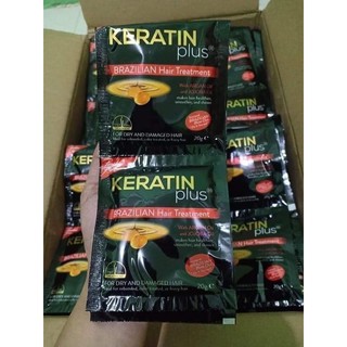 พร้อมส่ง✅Keratin Plus Brazilian Hair Treatment 20g