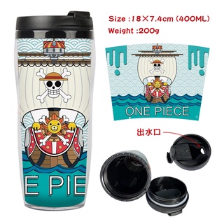 ขวดน้ํา ลายการ์ตูน One Piece Going Merry จุของได้เยอะ เหมาะกับของขวัญกลางแจ้ง สําหรับเด็กนักเรียน