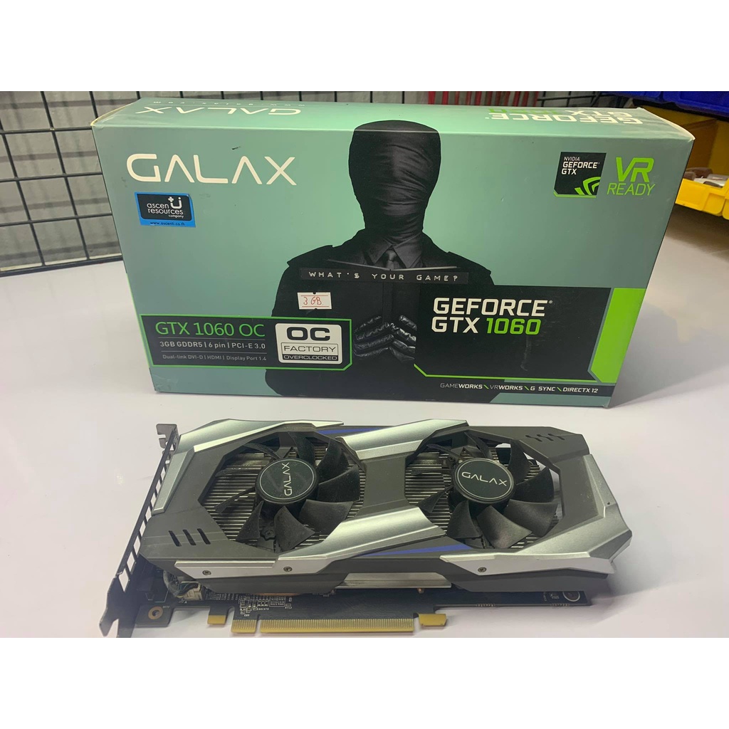Galax GeForce GTX 1060 OC 3GB การ์ดจอ