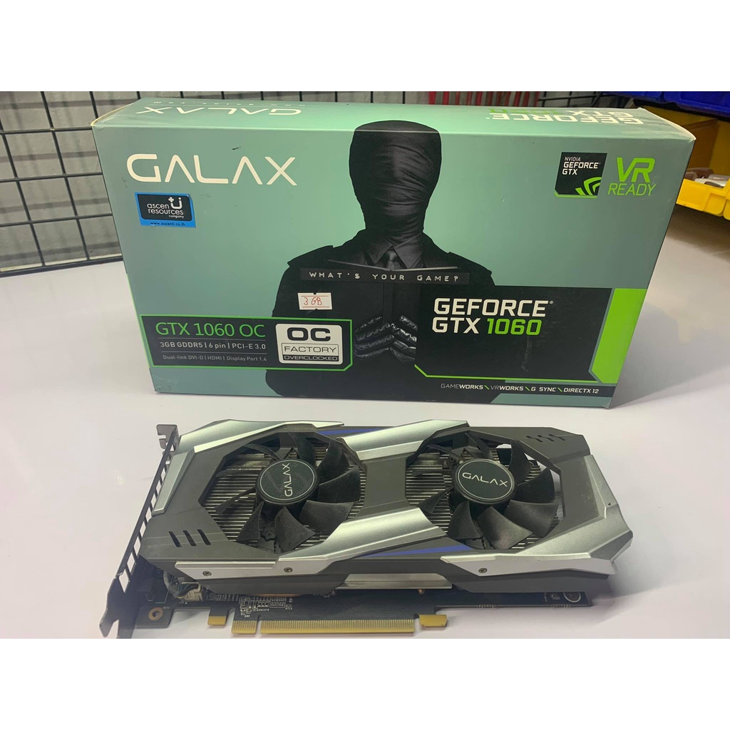 GTX 1060 OC 3GB Galax การ์ดจอ