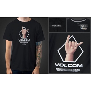 [S-5XL]เสื้อยืดแขนสั้น ลาย volcom Surf 211 goldencloth.id สําหรับผู้ชาย