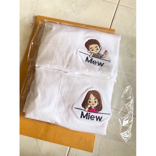 ✅พร้อมส่ง เสื้อยืดพร้อมปัก สามารถออกแบบเองได้‼️