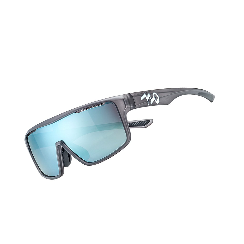 แว่นตากันแดด 720armour รุ่น Alpha สีกรอบ Matte Crystal Grey สีเลนส์ Smoke Full Blue White