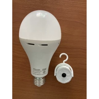 หลอดไฟฉุกเฉิน LED EMERGENCY BULB A70 9วัตต์ แสงสีขาว ขั้วE27(6500K) (แถมฟรี!! ขั้วE27 พร้อมปุ่มสวิตซ์เปิด-ปิด)