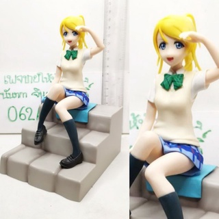 (แท้/มือหนึ่ง/มือสอง/อะไหล่) Banpresto Love Live Eri Ayase Figure, A Moment of After School, 5.1"