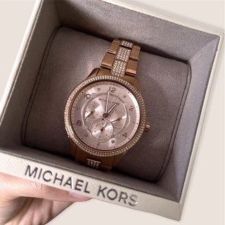 (Used) ส่งฟรี MICHEAL KORS Women Watch MK6614 ของแท้100%