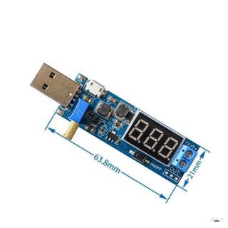 โมดูลพาวเวอร์ซัพพลาย DC-DC 5V เป็น 3.5V 12V USB ปรับได้ DC 1.2V-24V