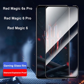 ฟิล์มกระจกนิรภัยกันรอยหน้าจอ คุณภาพสูง สําหรับ ZTE Nubia Red Magic 6 6S Pro 6Pro 6SPro RedMagic 6 Red devil