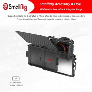 🔥ส่งไวจากไทย🔥SmallRig กล่องป้องกันเลนส์ สำหรับ Mirrorless ,DSLR ขนาดเลนส์ 67มม./72 มม./77 มม./82 มม./95 มม.