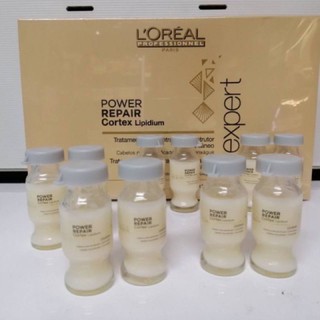 ☬#เซรั่มอบไอน้ำ #ลอรีอัล #พาวเวอร์โด้ส #รีแพร์ 10 มล .1ขวด Loreal Powerdose Repair