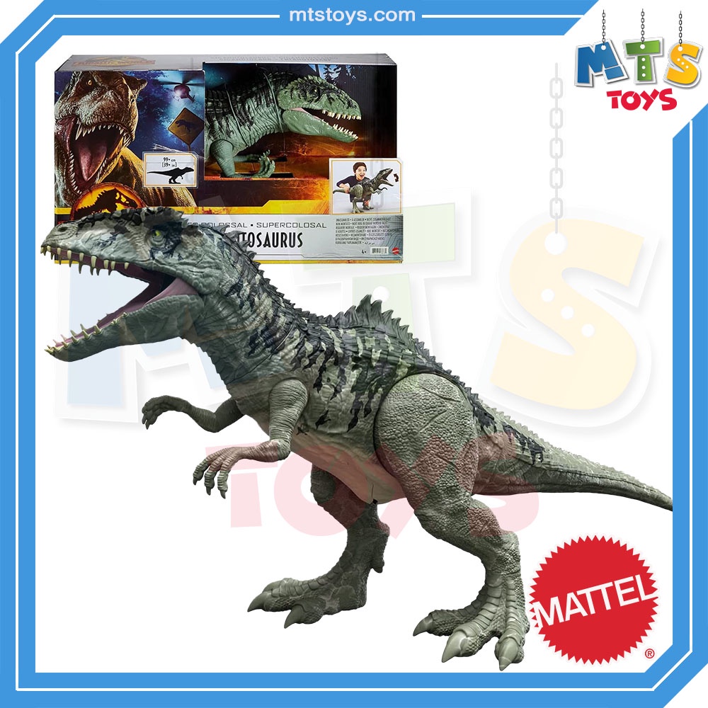 **MTS Toys**Mattel Jurassic World Super Colossal : GWD68 Giganotosaurus [ความยาวจากหัวถึงหาง 99 ซ.ม.]