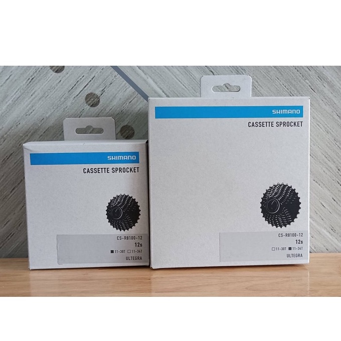เฟือง Shimano Ultegra R8100 R8101 12-speed HYPERGLIDE+ Road Cassette Sprocket สเตอร์ CS-R8101 CS-R81