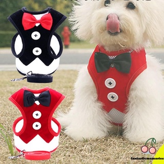  Pet Chest Harness เสื้อสายจูงแมว สายจูงรัดอก สายจูงหมา สายจูงแมว เสื้อสายจูงหมาเล็ก สายจูงยาว ft