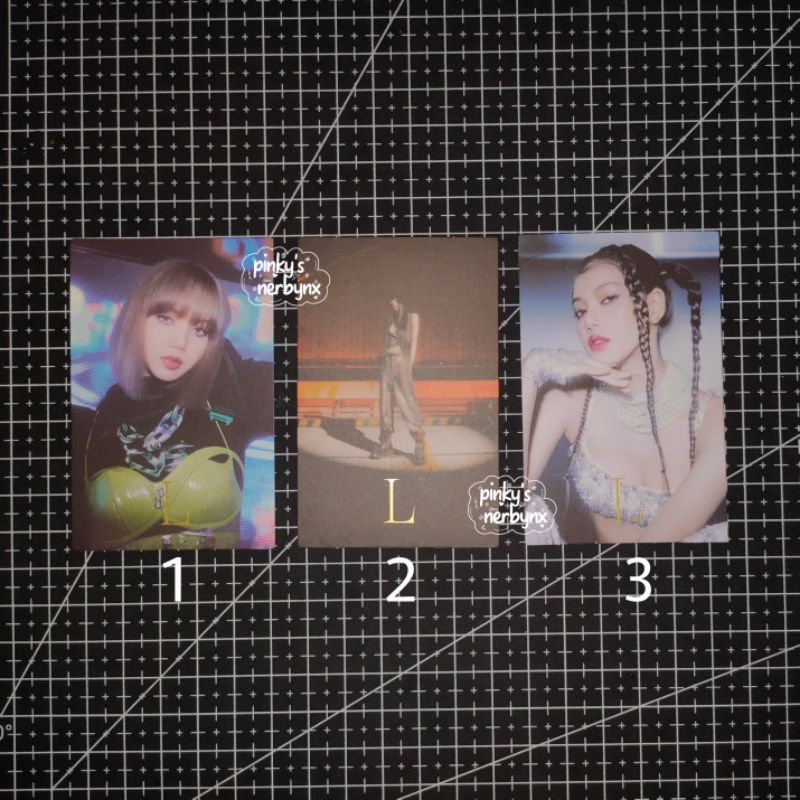 [MUST Co PSCKING] LISA PHOTOCARD หายาก - LALISA