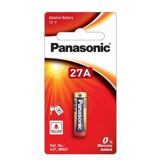 [พร้อมส่ง] HomeDoDee ถ่านอัลคาไลน์ PANASONIC LR27A 12 โวลต์ แพ๊ค 1 ก้อน