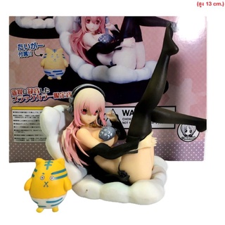 โมเดล Super Sonico ซุปเปอร์ โซนิโกะ ท่าเซ็กซี่ ถอดชุดได้ ขนาด13cm. มีกล่อง