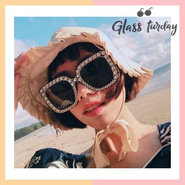 [COD]​👛Hi-so👛แว่นกันแดดไฮโซ กัน​ UV💕