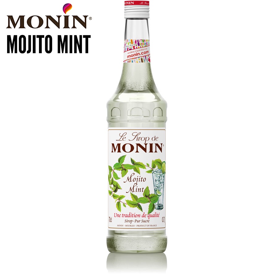 โมนิน ไซรัป Mojito Mint (Monin Syrup Mojito Mint) 700 ml.