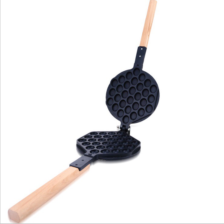 กระทะทำ วาฟเฟิล ฮ่องกง ใช้กับเตาแก็ส เตาขนม วาฟเฟิล ฮ่องกง Waffle Ball(ออกใบกำกับภาษีได้)