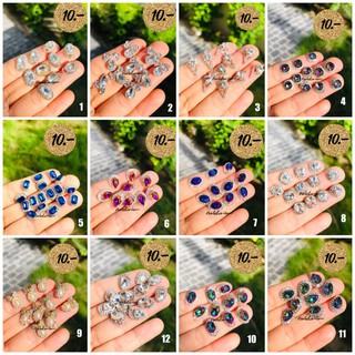 💎อะไหล่ติดเล็บSET A เพชรติดเล็บ อะไหล่แต่งเล็บ (ราคาที่ขายต่อชิ้นเท่านั้น)