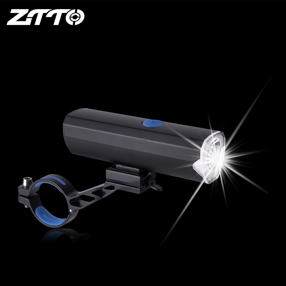 Ztto จักรยาน QL06 MTB อลูมิเนียมไฟฉายจักรยานความสว่างสูง LED ด้านหน้า light Clamp ไฟหน้ากันน้ํา Recharge