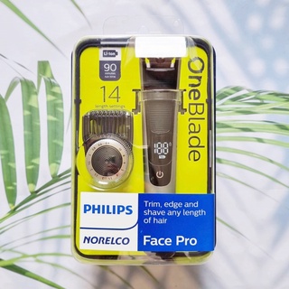 (Philips®) Norelco OneBlade Face Pro Electric Trimmer and Shaver QP6520/70 ฟิลิปส์ เครื่องโกนหนวดไฟฟ้า ที่กันจอน&amp;โกนหนวด