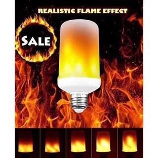 หลอดไฟ แสงไฟสีส้ม หลอดไฟเปลวไฟ มีแกนอลูมิเนียมด้านในแข็งแรงทนทาน Bell+Howell Flame Bulb T0236