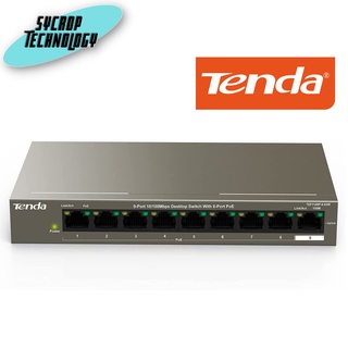 Tenda TEF1109P-8-63W   9-Port 10/100Mbps Desktop Switch With 8-Port PoE