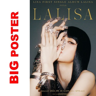 โปสเตอร์แผ่นใหญ่ LALISA First Single Album 2021 P.2