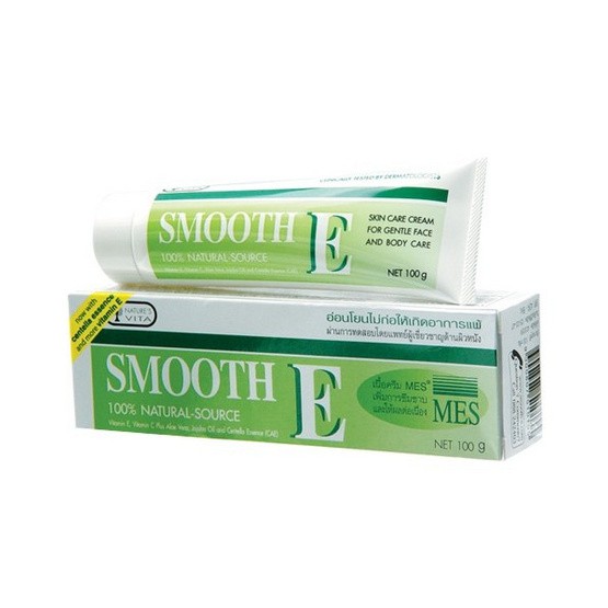Smooth E Cream สมูทอีครีม บำรุงผิว เพิ่มความชุ่มชื้น ผิวนุ่ม แผลเป็น ลบรอย