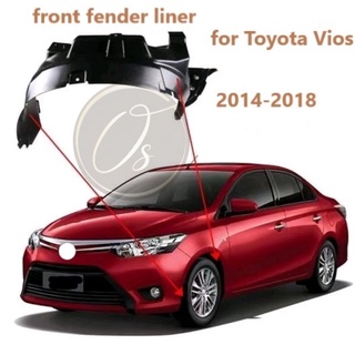 บังโคลนหน้า สําหรับ Toyota Vios ncp150 2014-2018 Daun Pisang Splash Guard 2015 2016 2017