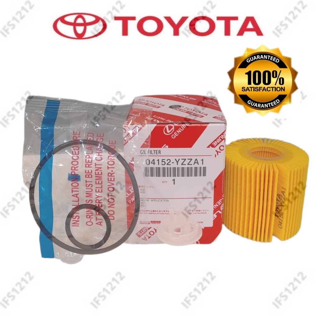 กรองน้ํามันเครื่องTOYOTA YZZA1 ESTIMA VELLFIRE ALPHARD CAMRY HARRIER LEXUS RX350 RAV4 MARK LEXUS A1 