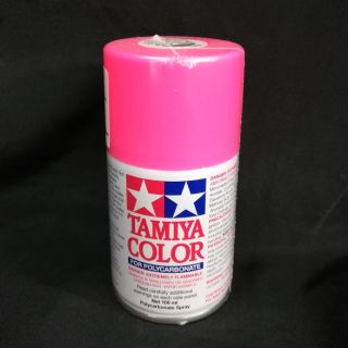 🎨TAMIYA 86029 PS-29 FLUORESCENT PINK สีสเปรย์ สีชมพูสะท้อนแสง พ่นบอดี้ใส รถบังคับวิทยุ