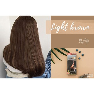 🌟 ครีมเปลี่ยนสีผม 5/0 LIGHT BROWN ฟาเกอร์ FARGER HAIR CARE EXPERT PERMANENT COLOR CREAM